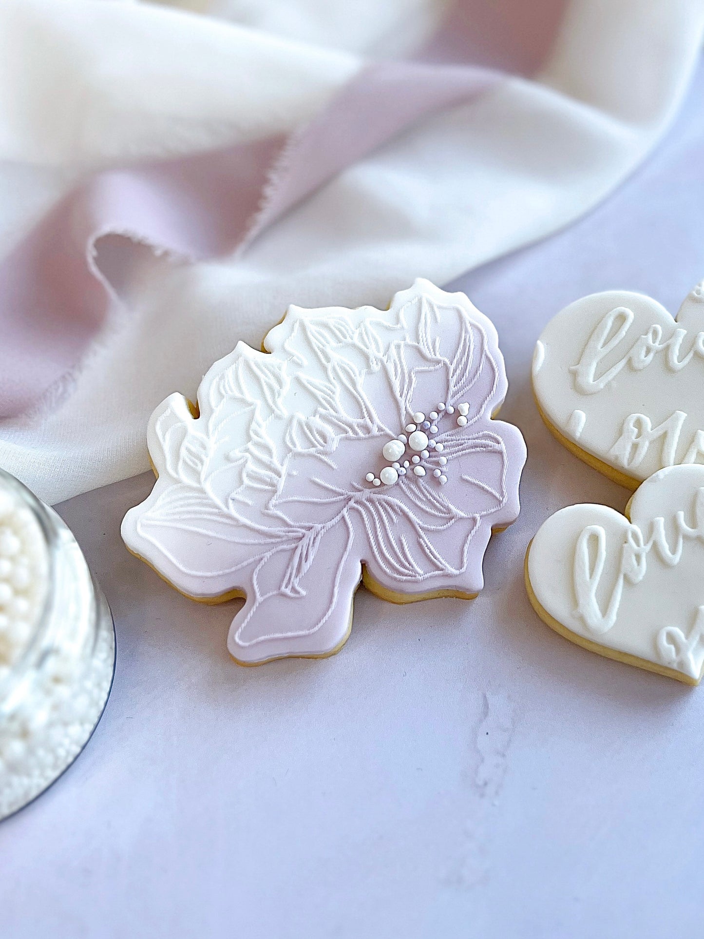 Big Flower Cookie Stamp + Cutter