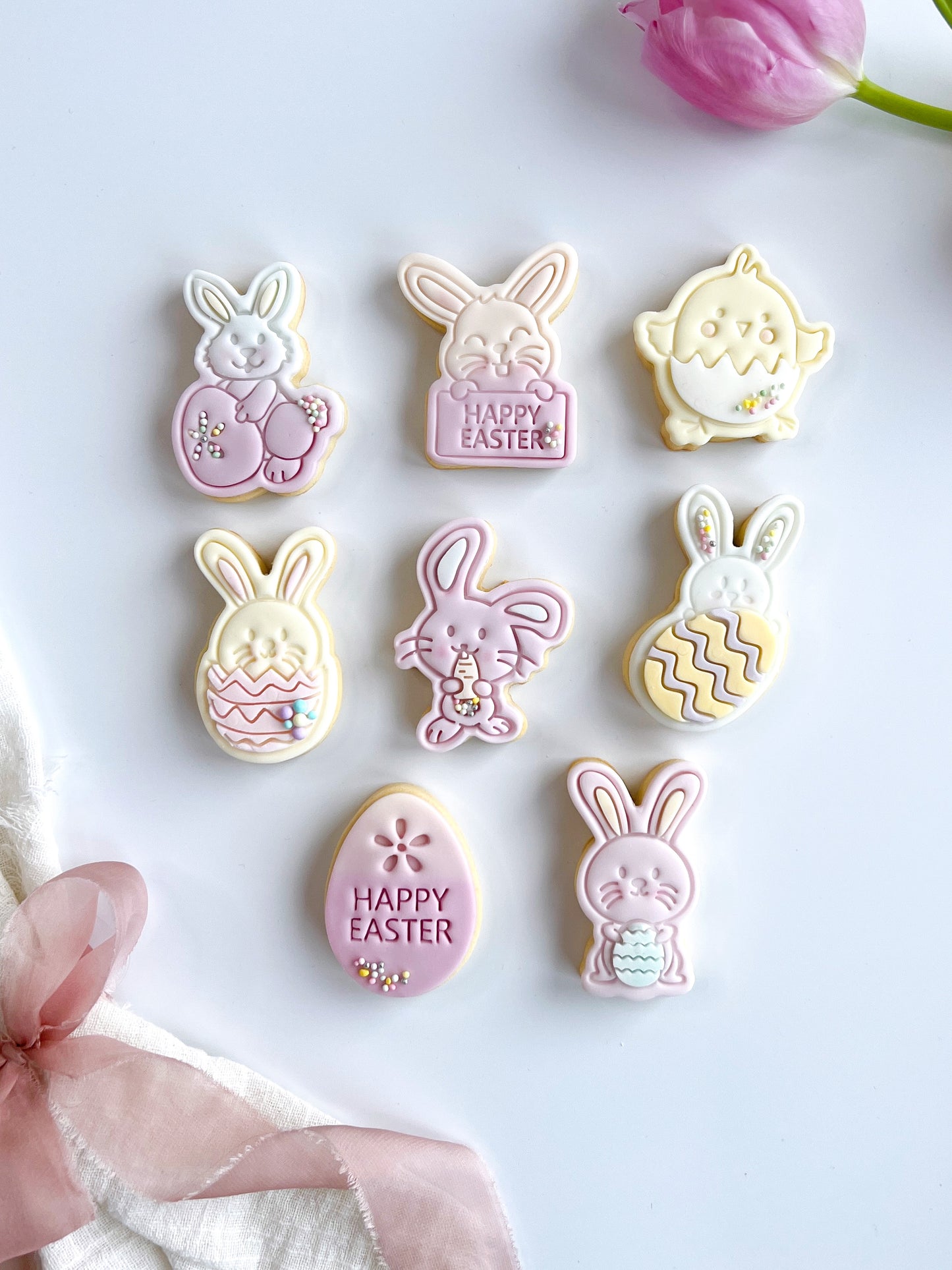 Mini Easter Cookie Set (8 St.) + Cutters