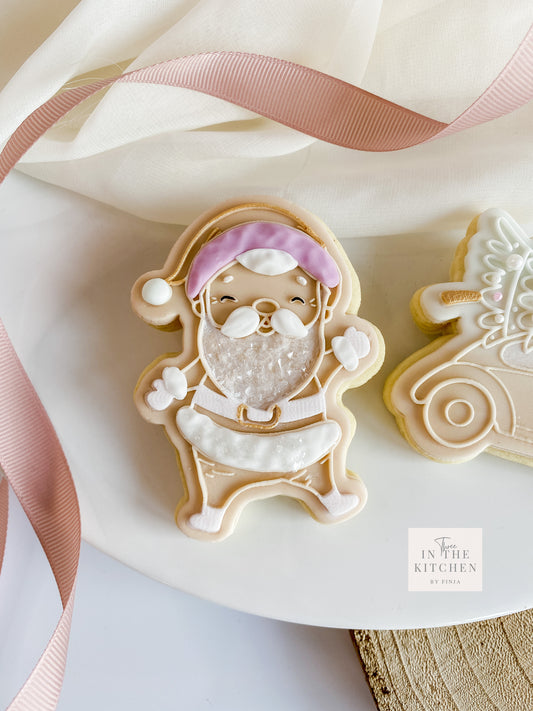 Christmas Santa Claus + cookie cutter