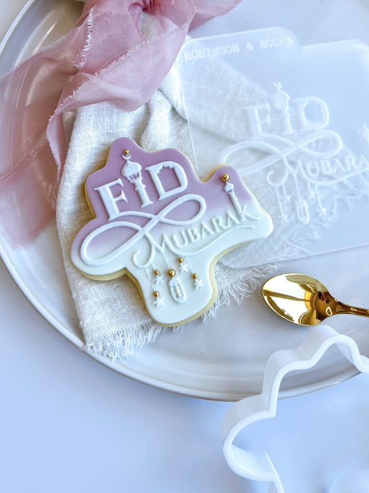 Eid Mubarak Stamp R&R + Cookie Cutter