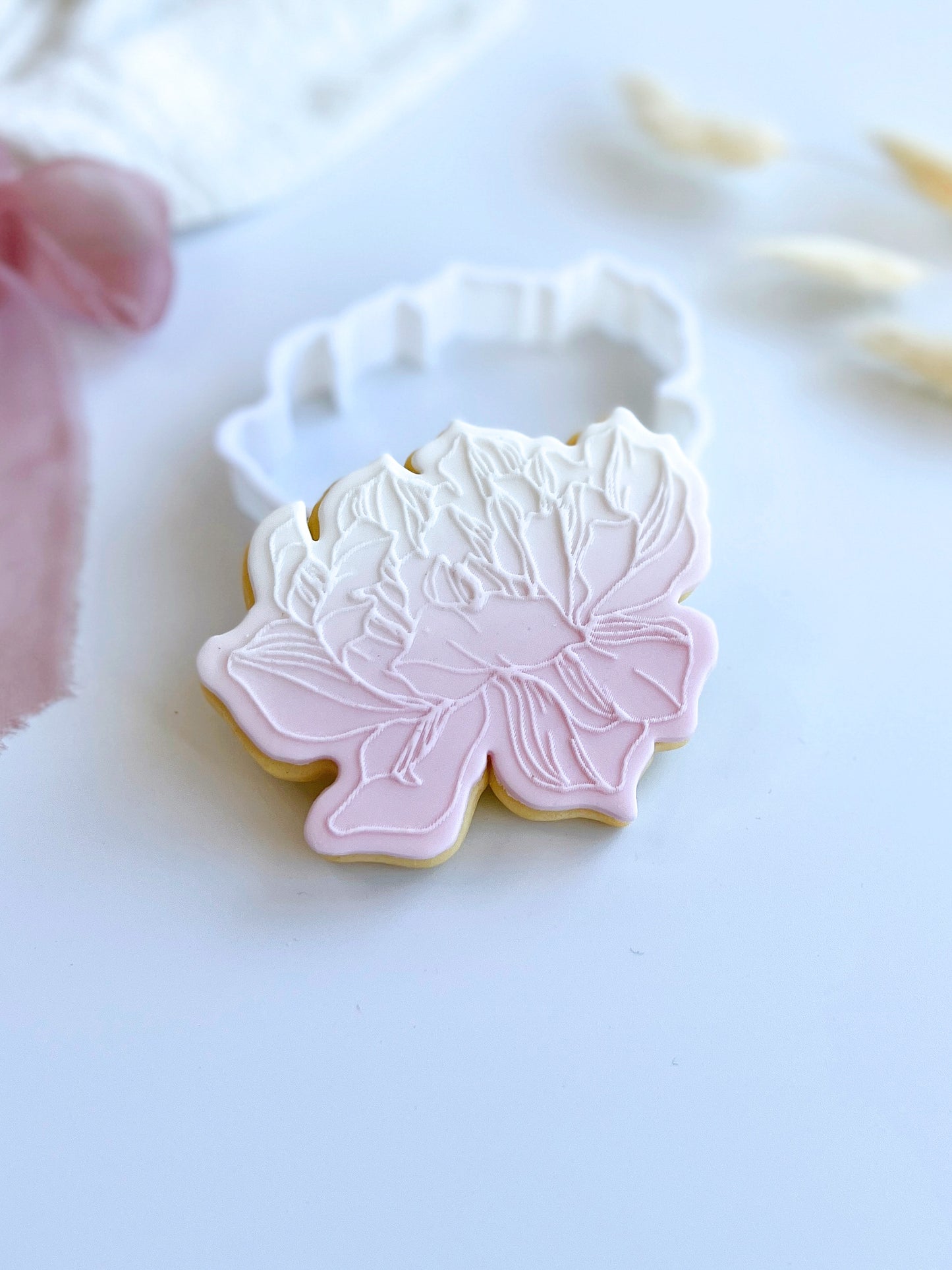 Big Flower Cookie Stamp + Cutter